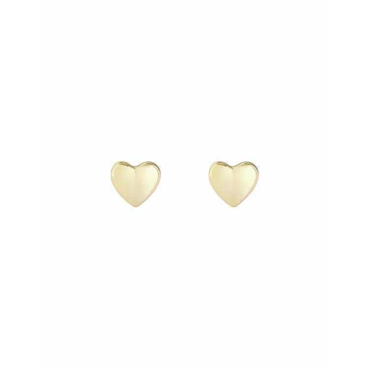 Ted Baker tiny heart stud earrings gold tone jewellery imported from the UK