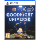Goodnight Universe PS5 game disc cover, imported from the UK