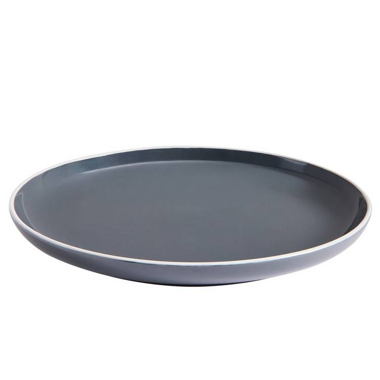 Argos Home stoneware dinner set charcoal 12 piece, UK version