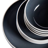 Argos Home stoneware dinner set charcoal 12 piece, UK version