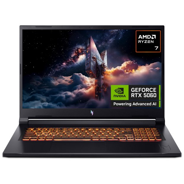 Acer Nitro V17 17.3in QHD gaming laptop - British product