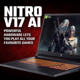 Acer Nitro V17 17.3in QHD gaming laptop - British product