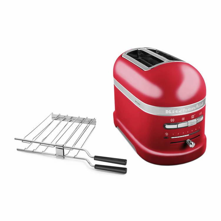 KitchenAid Artisan 2 slice toaster Empire Red, imported from the UK
