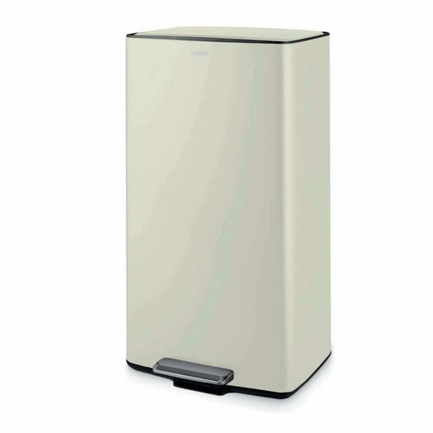 Tower pedal bin cream 40L (British brand)