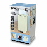 Tower pedal bin cream 40L (British brand)