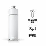Ninja Thirsti travel bottle White 530ml, UK version