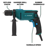McGregor corded impact drill 800W - British product