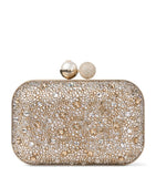 Jimmy Choo Cloud clutch bag with crystal clasp, imported from the UK