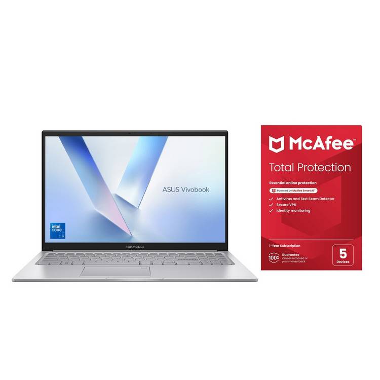 ASUS Vivobook 15 laptop 15.6in, imported from the UK