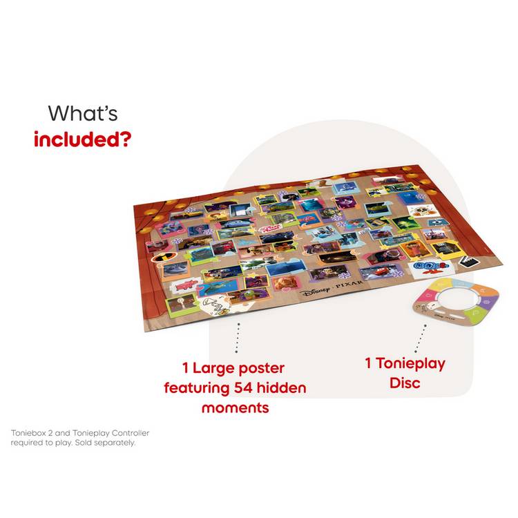tonies Tonieplay Disney Pixar Scene Searchers game - British product