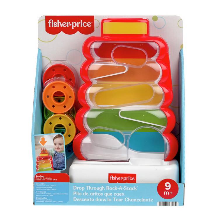 Fisher Price Drop Through Rock-a-Stack baby toy - British product