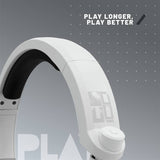 STEALTH C6-100 white over-ear gaming headset, UK version