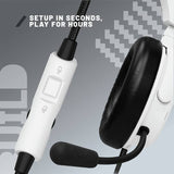 STEALTH C6-100 white over-ear gaming headset, UK version