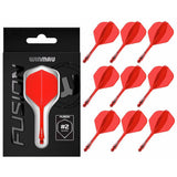 Argos Winmau Red Fusion Moulded Flight and Shaft Multipack- Buy online at McGrocer