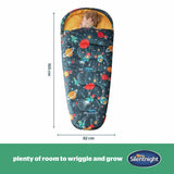 Silentnight kids envelope sleeping bag 400gsm space print - British product