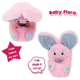 Curlimals Flora Plushie Pal interactive bunny (British brand)
