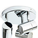 Argos Home 3-light bathroom spotlight chrome finish (British brand)