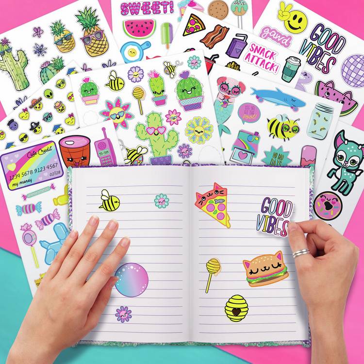 Fashion Angels sticker book 1000+ cute stickers 40-page, UK version