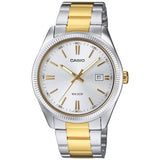 Argos Casio Two Tone White Dial Stainless Steel Bracelet Watch- Buy online at McGrocer