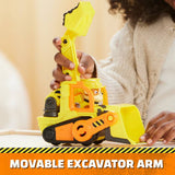 Rubble & Crew bulldozer toy with figure, imported from the UK