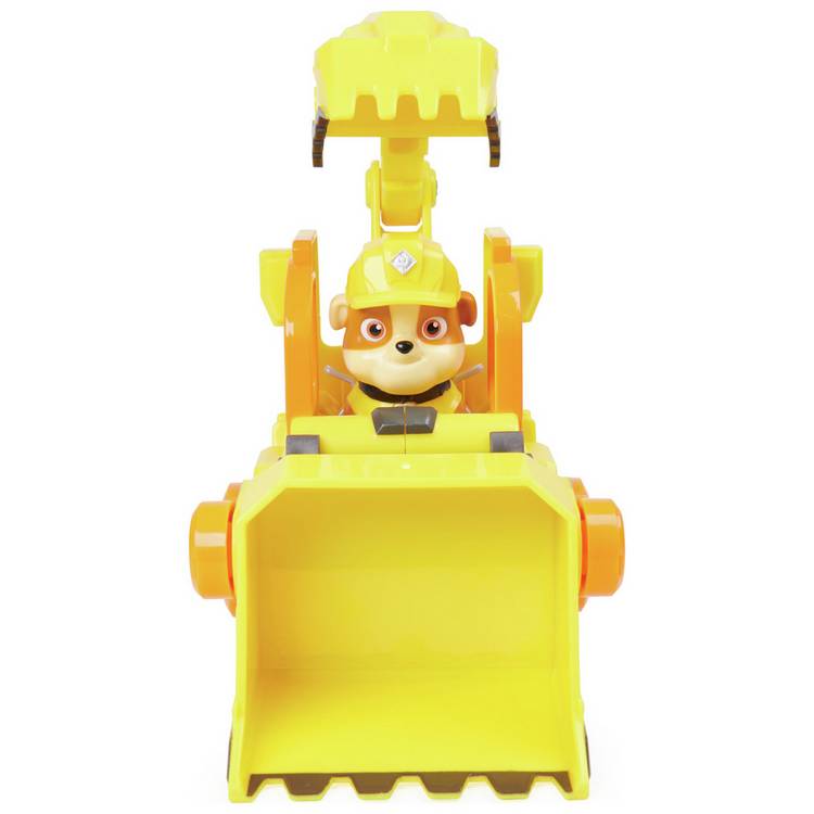 Rubble & Crew bulldozer toy with figure, imported from the UK