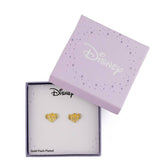 Disney The Lion King Simba gold plated stud earrings 13.2mm - British product