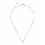 Ted Baker gold tone crystal pendant necklace adjustable chain, UK version