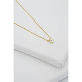 Ted Baker gold tone crystal pendant necklace adjustable chain, UK version