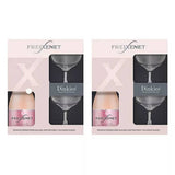 Argos Freixenet Cava Experience and Glasses Duo Set Cordon Rosé Sparkling Wine 20cl- Buy online at McGrocer