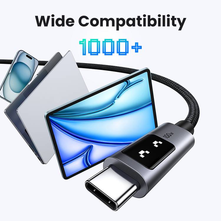 UGREEN 100W USB-C cable 1m - British product