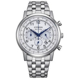 Argos Citizen Men's White Dial Stainless Steel Bracelet Watch- Buy online at McGrocer
