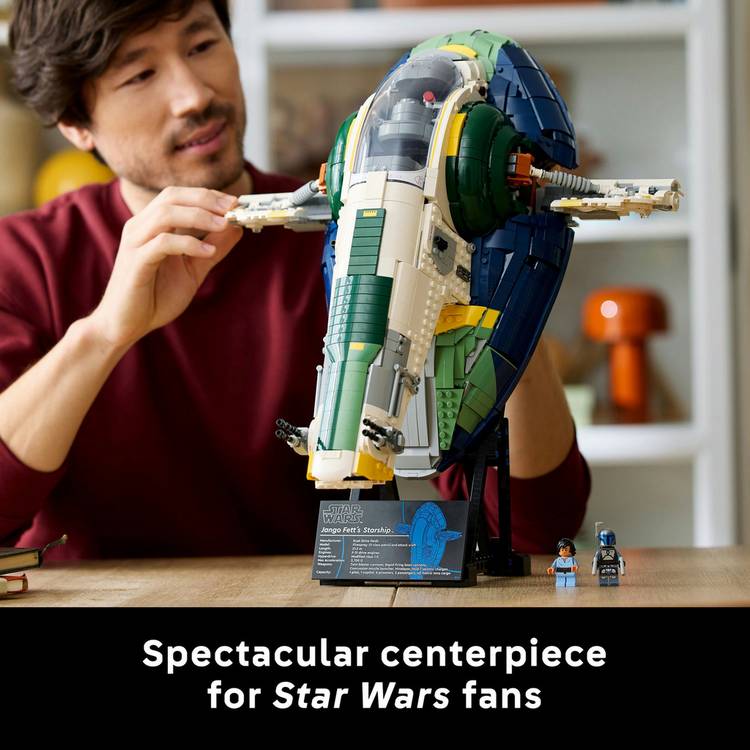 LEGO Star Wars Jango Fett's Firespray-Class Starship model set (British brand)