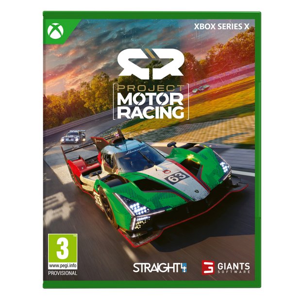 Project Motor Racing racing game for Xbox Series X, UK version