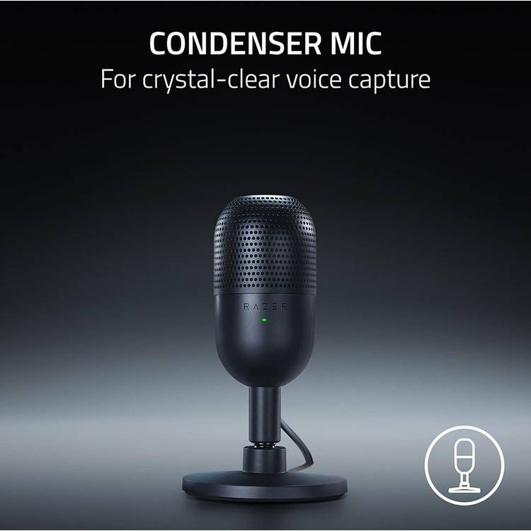 Razer Seiren V3 Mini USB microphone Black, UK version