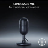 Razer Seiren V3 Mini USB microphone Black, UK version