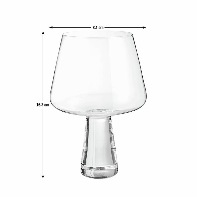 Habitat red wine glasses set of 4 16.3cm (British brand)