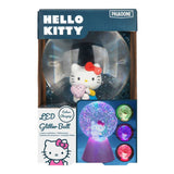 Hello Kitty glitter ball LED novelty light 17cm, UK version
