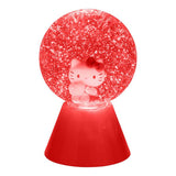 Hello Kitty glitter ball LED novelty light 17cm, UK version