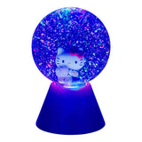 Hello Kitty glitter ball LED novelty light 17cm, UK version