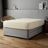 Silentnight cream fitted sheet for single bed (British brand)