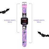 Kuromi kids watch purple plastic strap (British brand)