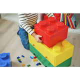 LEGO yellow brick drawer with 8 knobs, imported from the UK