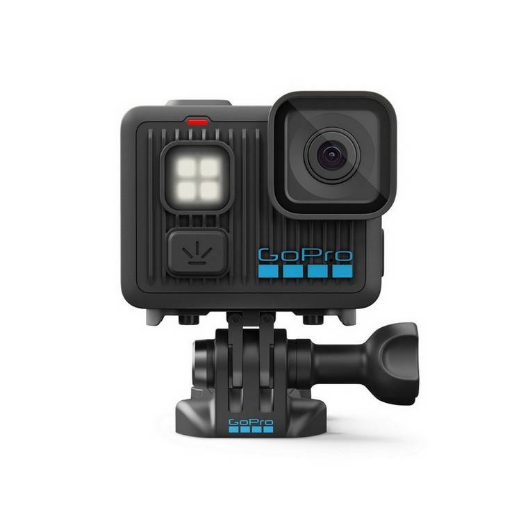 GoPro Lit Hero action camera 4K with built-in light (British brand)