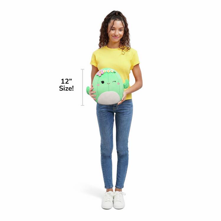 Squishmallows Maritza cactus 12-inch soft toy (British brand)