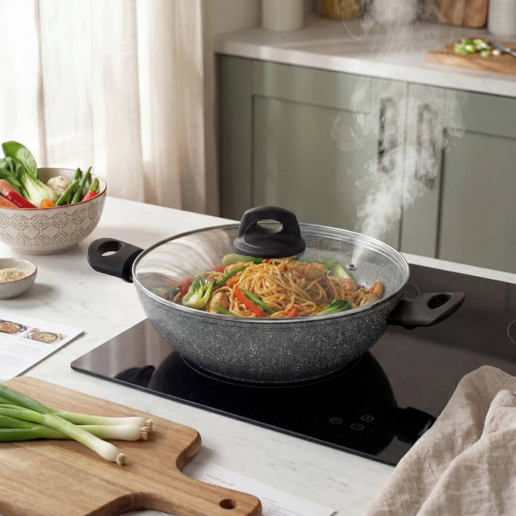 Salter Go Green aluminium wok 28cm, UK version