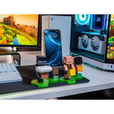 Cable Guys Minecraft phone and earbuds holder 4-pack, UK version