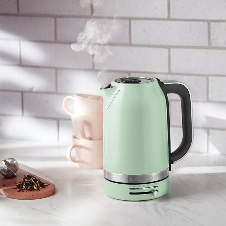 KitchenAid variable temperature kettle pistachio 1.7L, UK version