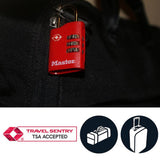 Master Lock TSA travel padlocks set of 2 (British brand)