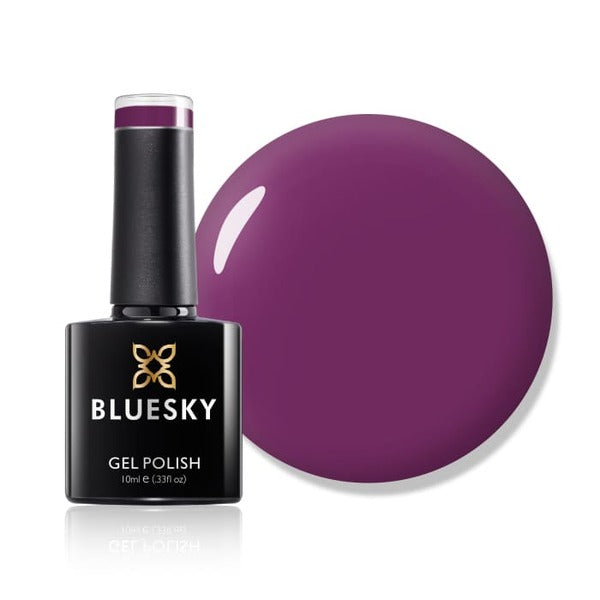Bluesky Vegan Gel Polish Vampy Berry - British product