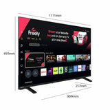 Toshiba 50-inch 4K Smart TV with Dolby Vision Freely, UK version